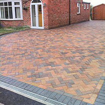 Driveway entrance